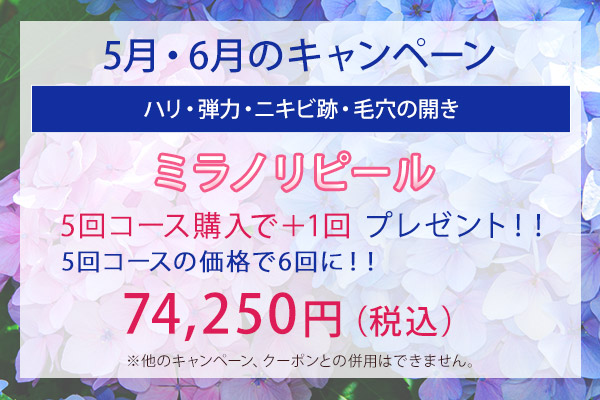 3月・4月のキャンペーン